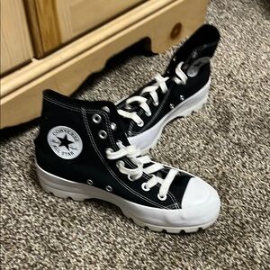 Converse Black High-Top Sneakers